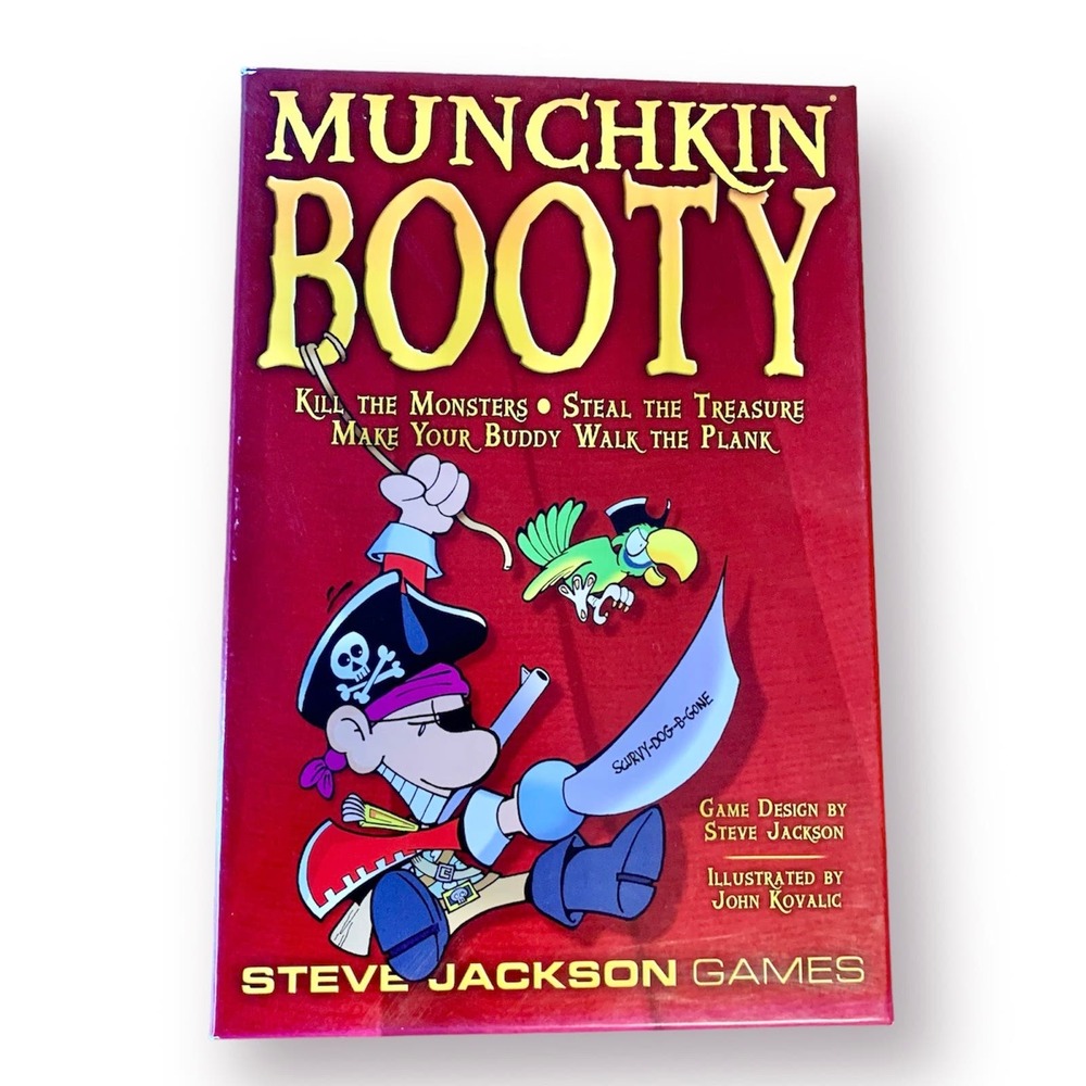 MUNCHKIN BOOTY 1459 Dungeon Adventure Card Game Steve Jackson